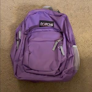 Purple Jansport Backpack